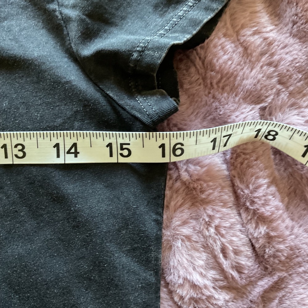 Madewell Womens Small Essential Slim Tee Lightweight Cotton Black Crew Neck - Picture 6 of 7